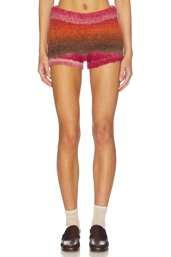 view 1 of 6 Loyalty Knit Short in Wine