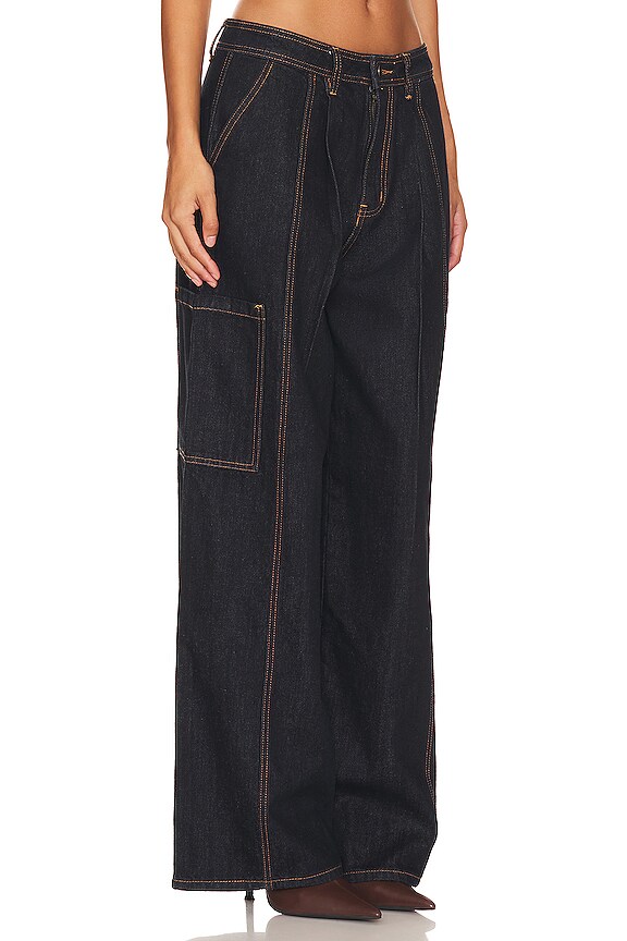 view 2 of 4 JEAN BAGGY VENEDA in Dark Denim