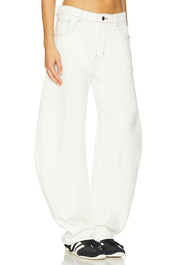 view 2 of 6 Horseshoe Jeans in Porcelain