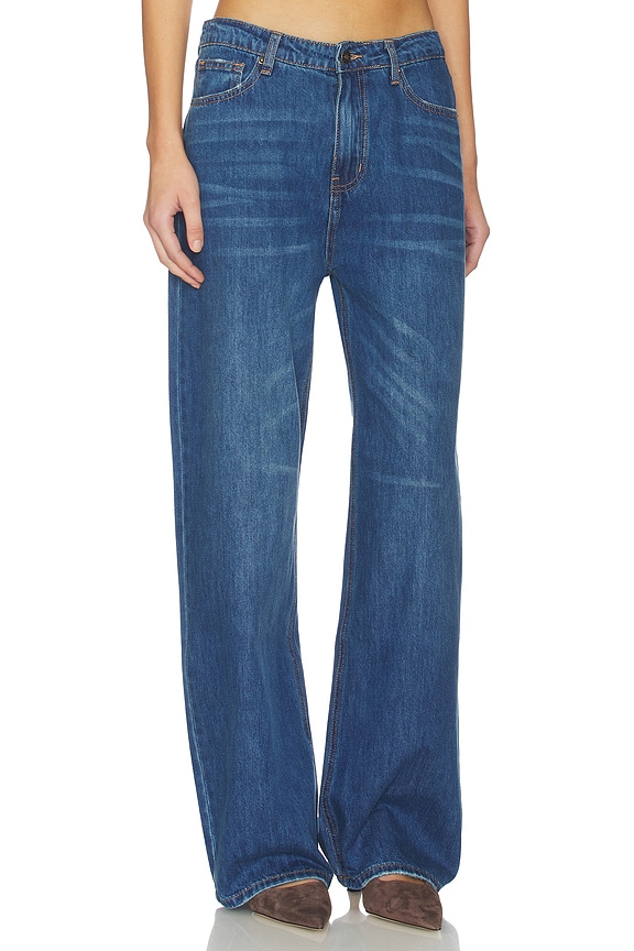 view 2 of 6 Evolve Jean in Mid Blue