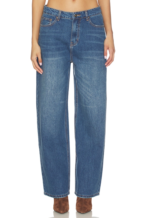 view 1 of 6 Evolve Jeans in Mid Blue