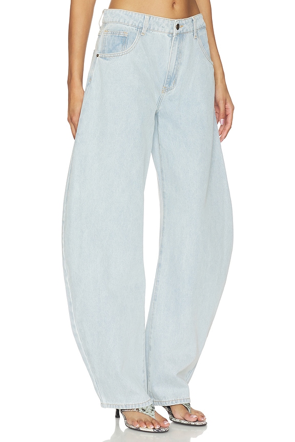 view 2 of 6 Horseshoe Jeans in Light Denim