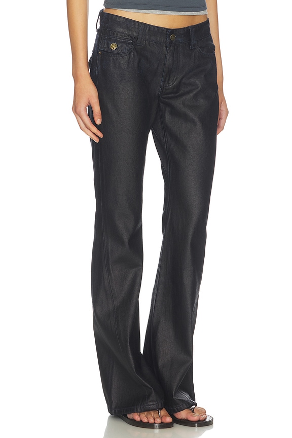 view 2 of 6 Mary-kate Jeans in Onyx