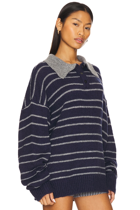 view 2 of 4 Rising Sun Jersey in Navy