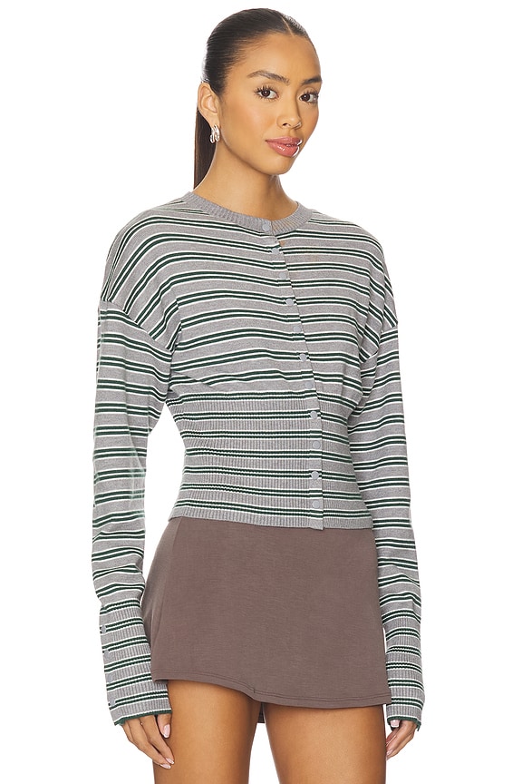 view 2 of 5 GILET HEAD IN THE CLOUDS in Grey Moss