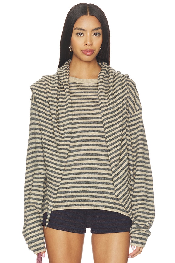 view 1 of 5 MAILLE OLSEN in Slate Stripe