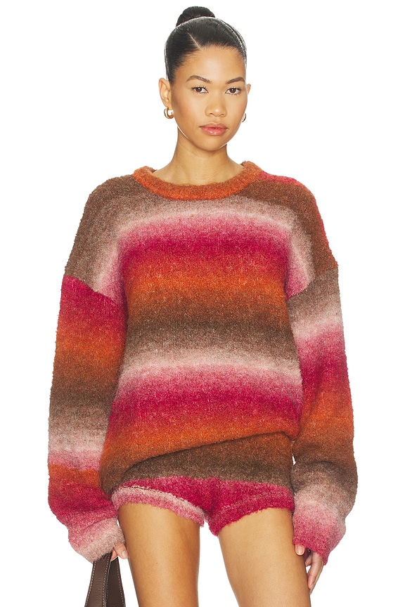 view 1 of 4 Loyalty Knit Pullover in Wine