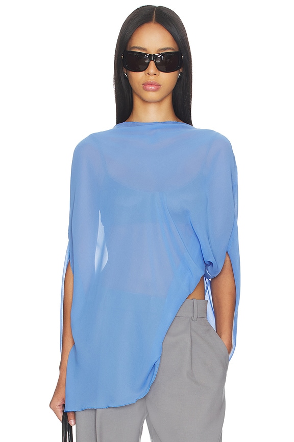 view 1 of 5 Aura Poncho in Persian Jewel