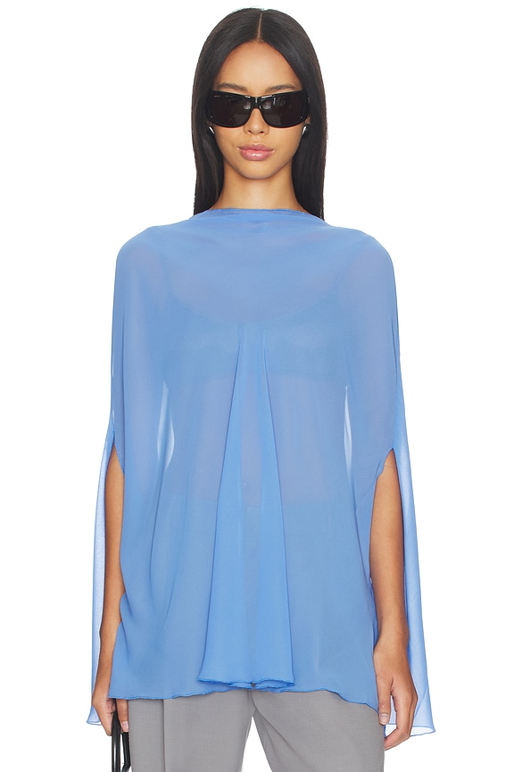 view 2 of 5 Aura Poncho in Persian Jewel