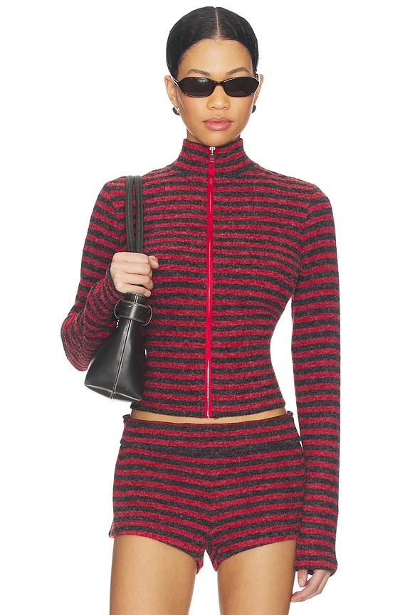 view 1 of 6 CHAQUETA APEX in Crimson Stripe