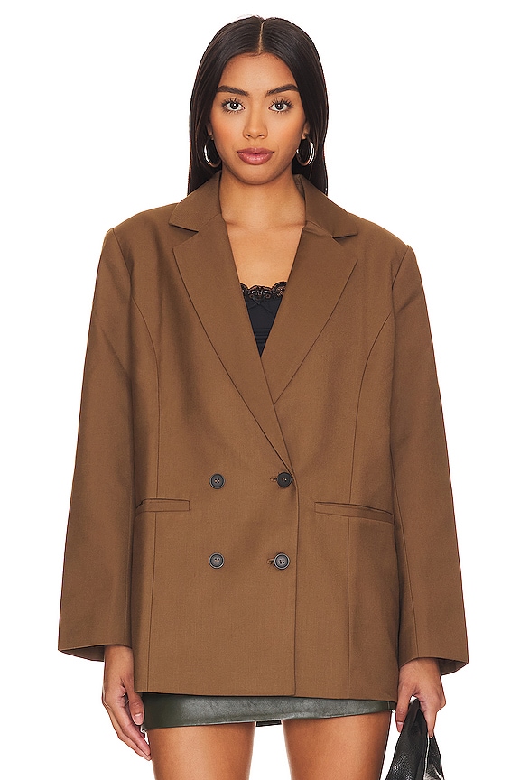 view 2 of 5 Wyoming Blazer in Chocolate