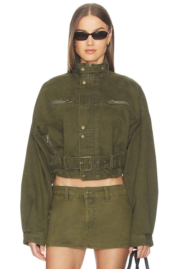 view 1 of 4 CHAQUETA RINATA in Khaki