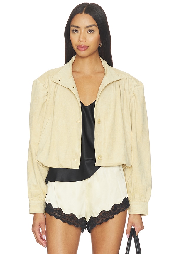 view 2 of 5 Luminous Jacket in Beige