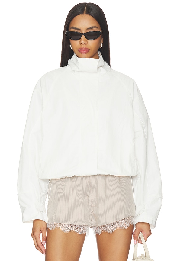 view 1 of 5 Shoreline Windbreaker in Porcelain