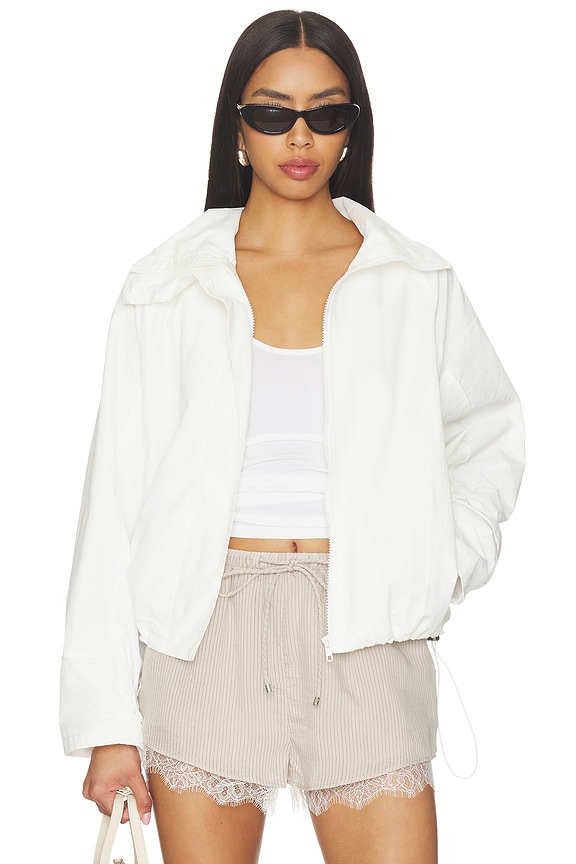 view 2 of 5 Shoreline Windbreaker in Porcelain