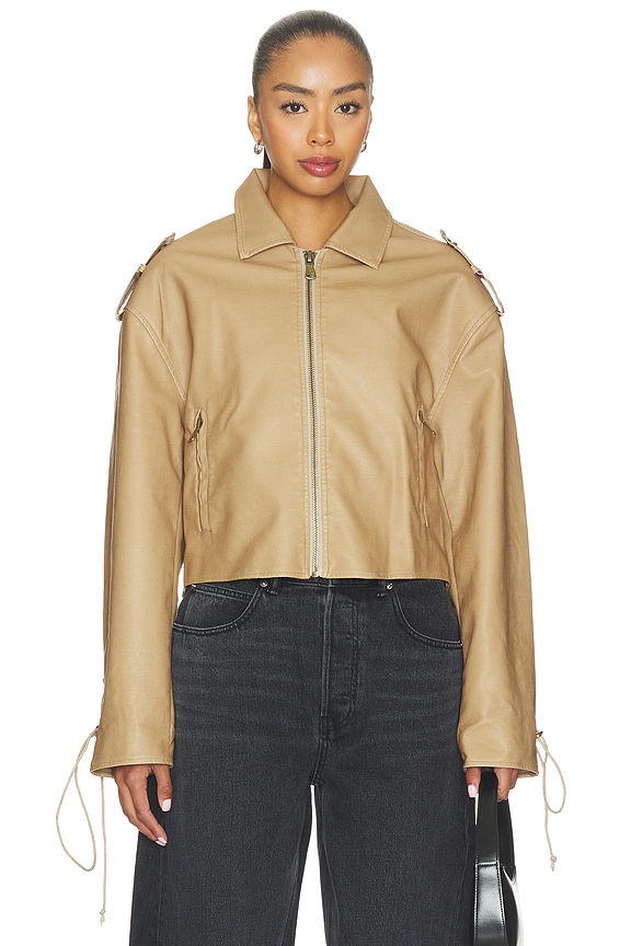 view 2 of 5 Jet Jacket in Beige