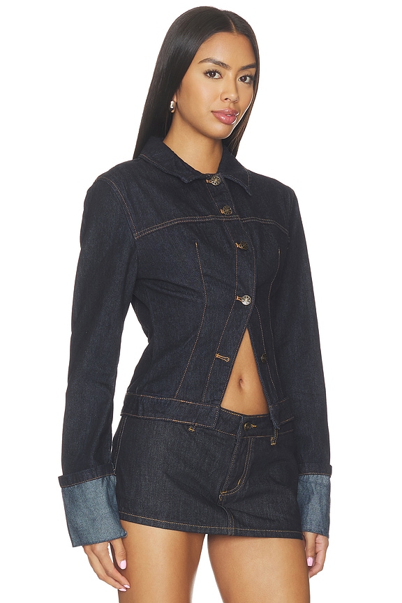 view 2 of 4 The Bronx Denim Jacket in Indigo