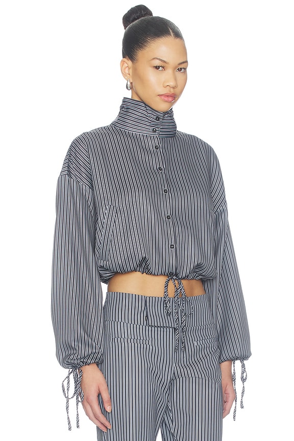 view 2 of 5 Totti Windbreaker in Slate Stripe