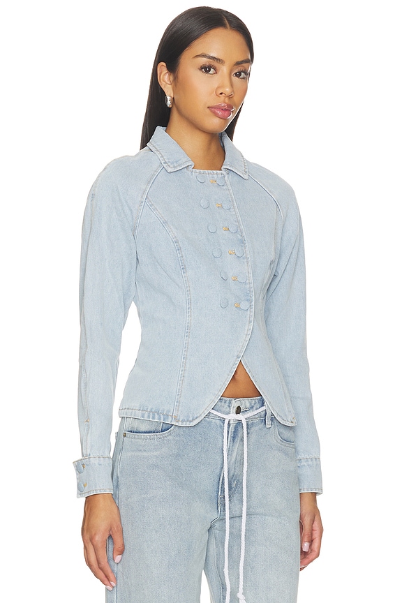view 2 of 4 Form Jacket in Light Denim