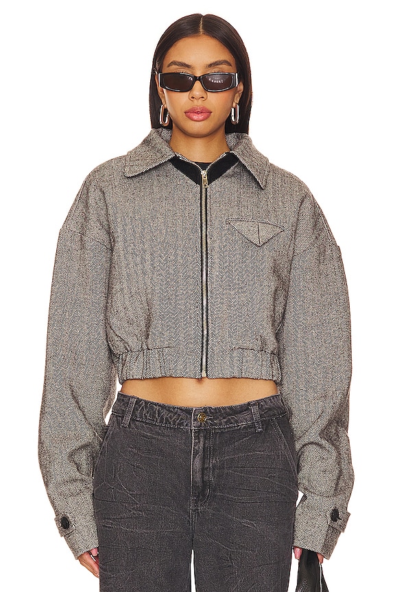 view 2 of 5 Claude Tweed Jacket in Ash Tweed