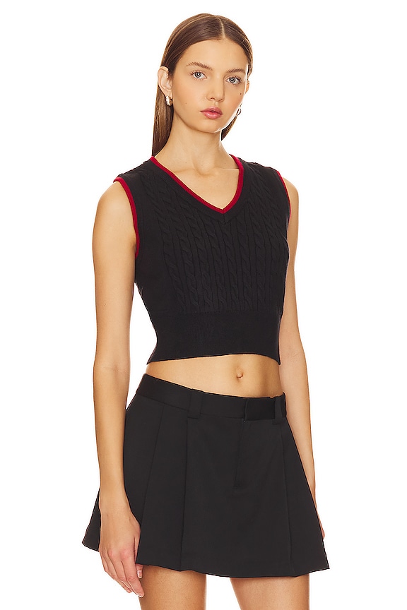 view 2 of 4 GILET COBAIN in Black