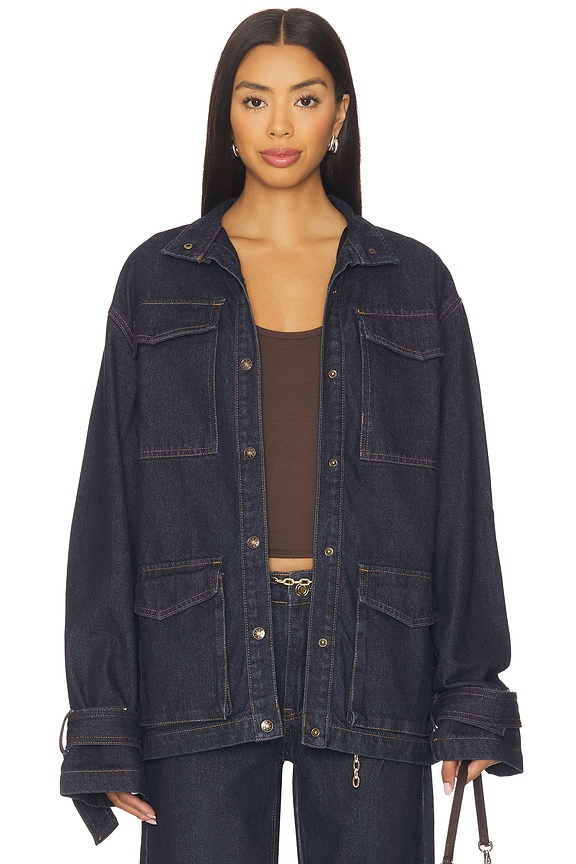 view 2 of 5 Sweetness Overshirt in Indigo