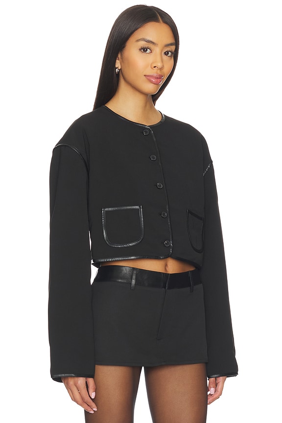 view 2 of 4 Twilight Crop Jacket in Ink