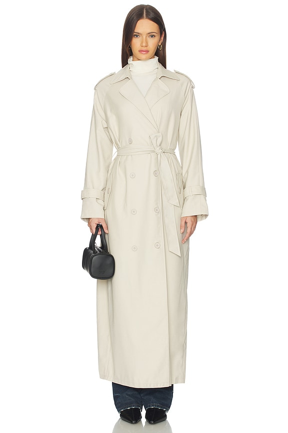 view 2 of 4 TRENCHEROUS 코트 in True Beige