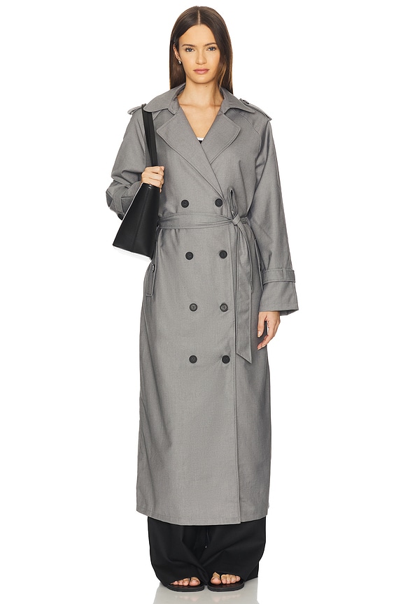 view 2 of 5 MANTEAU PENNY in Charcoal