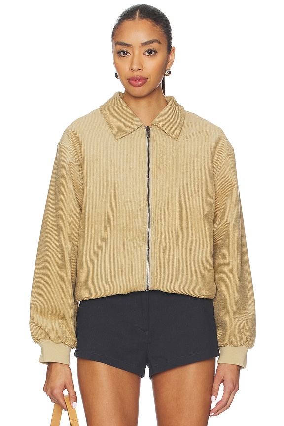 view 2 of 5 Cou Cou Bomber Jacket in Latte
