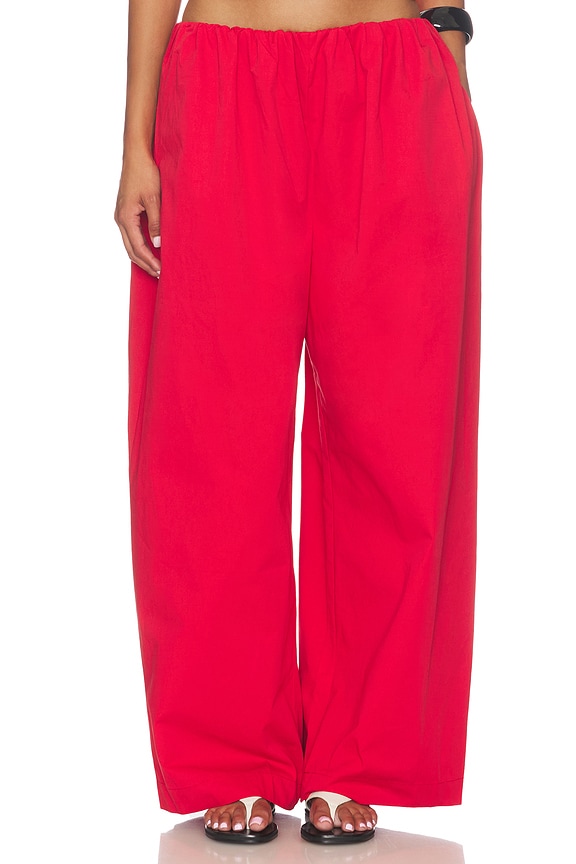 view 1 of 6 Tidekiss Pant in Crimson