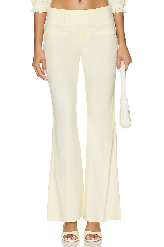 view 1 of 6 PANTALÓN TOTTI in Butter Yellow