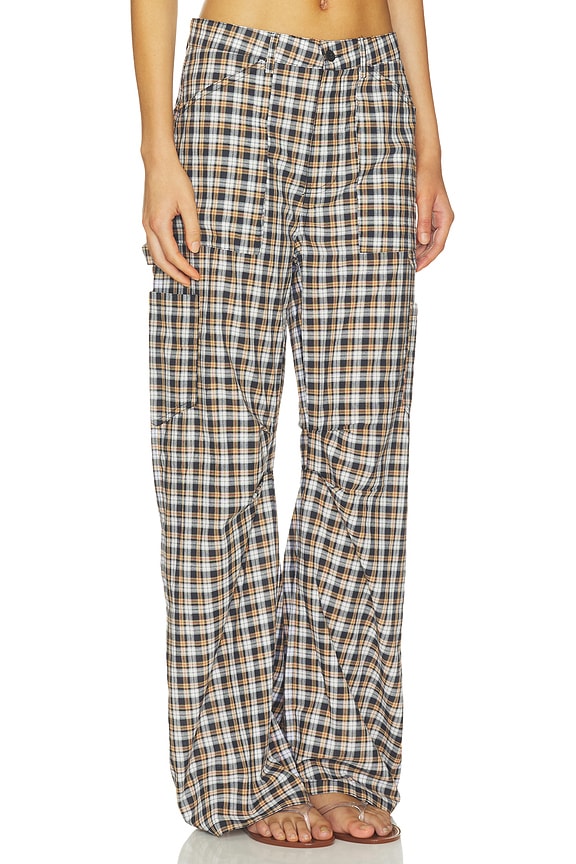 view 2 of 6 Miami Vice Pant in Beige Tartan