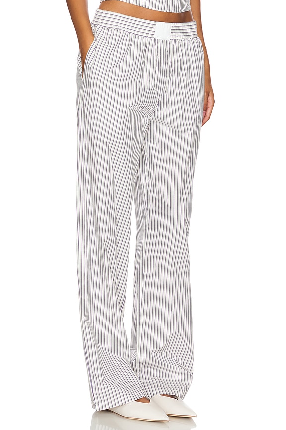 view 2 of 6 PANTALON COBAIN in Ivory Multi Stripe