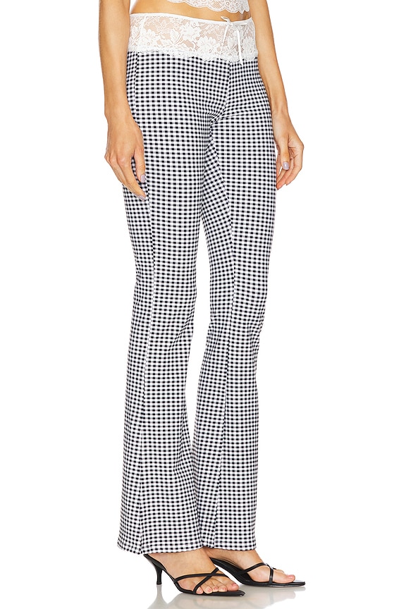 view 2 of 6 ON POINTE 팬츠 in Black Check