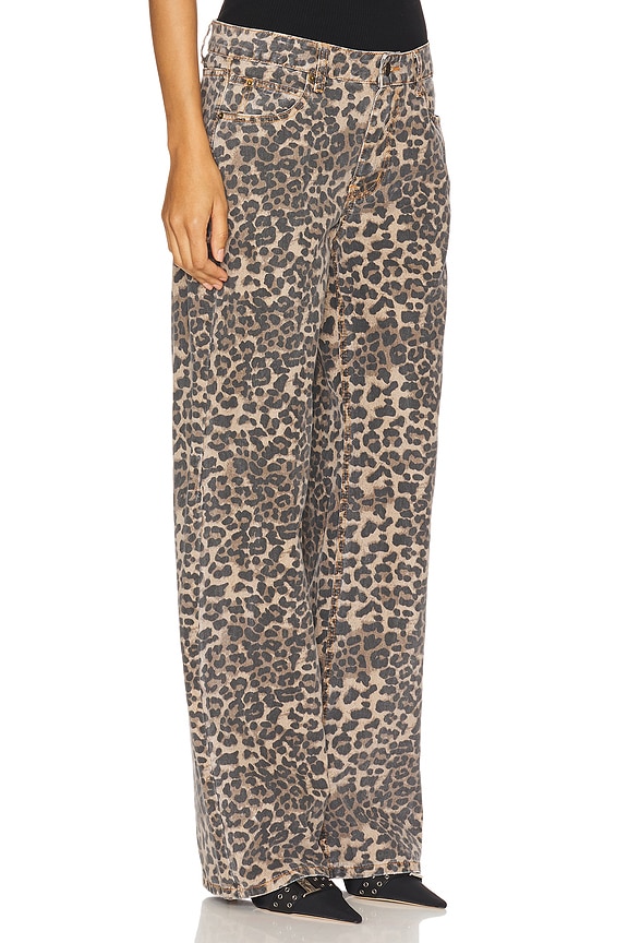 view 2 of 6 Top Model Jean in Leopard
