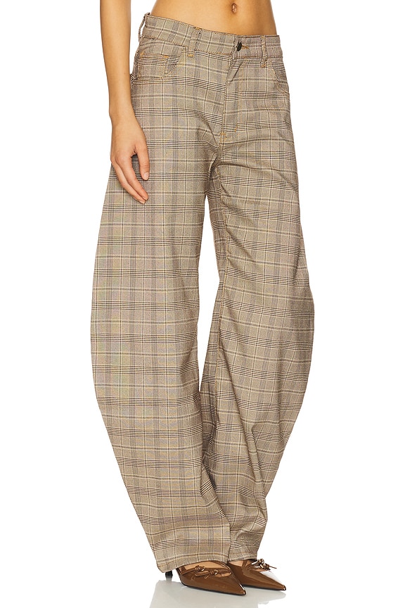 view 2 of 6 PANTALON HORSESHOE in Check