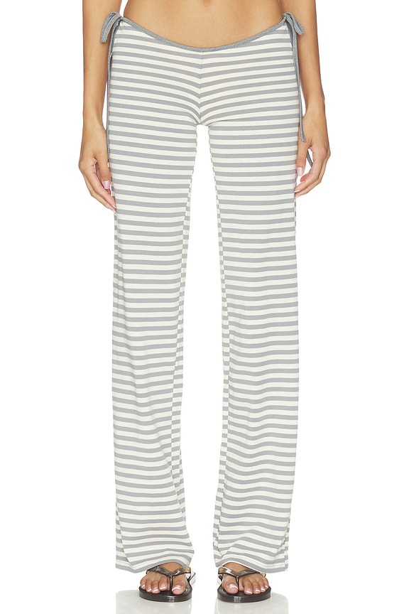 view 2 of 6 PANTALÓN BLOOM TIE in Ash Stripe