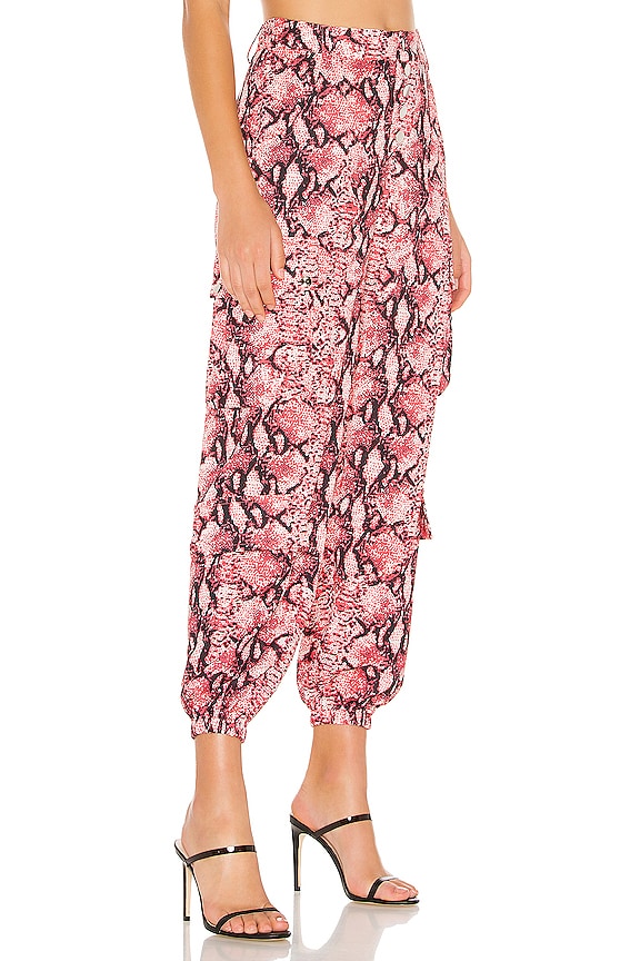 view 2 of 4 Cypress Pant in Red Python
