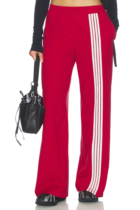view 1 of 6 Red Eye Track Pant in Crimson