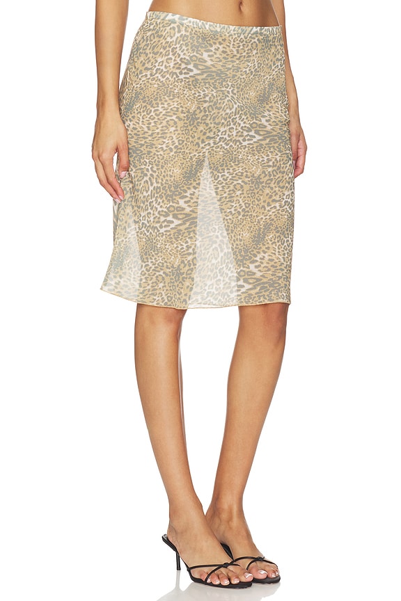 view 2 of 6 JUPE SHORELINE MIDI in Leopard