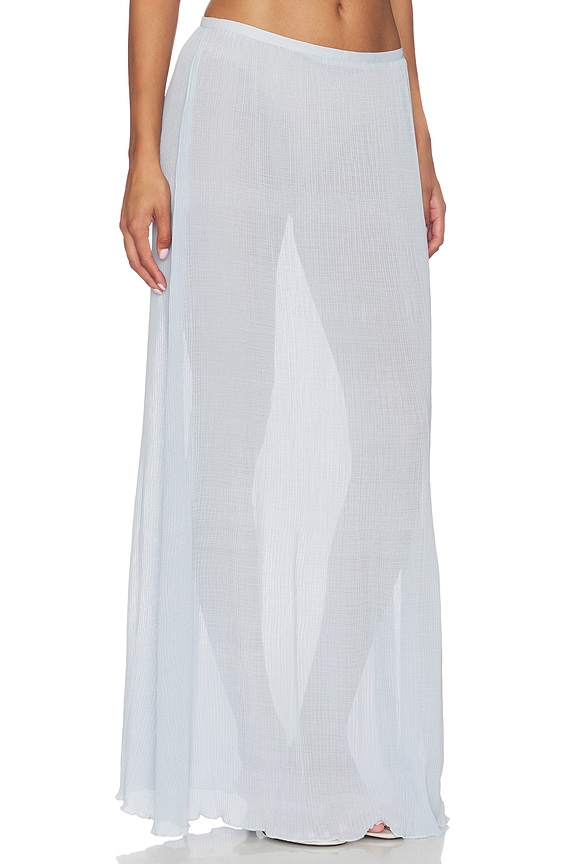 view 2 of 6 FALDA FORD MAXI in Soft Blue