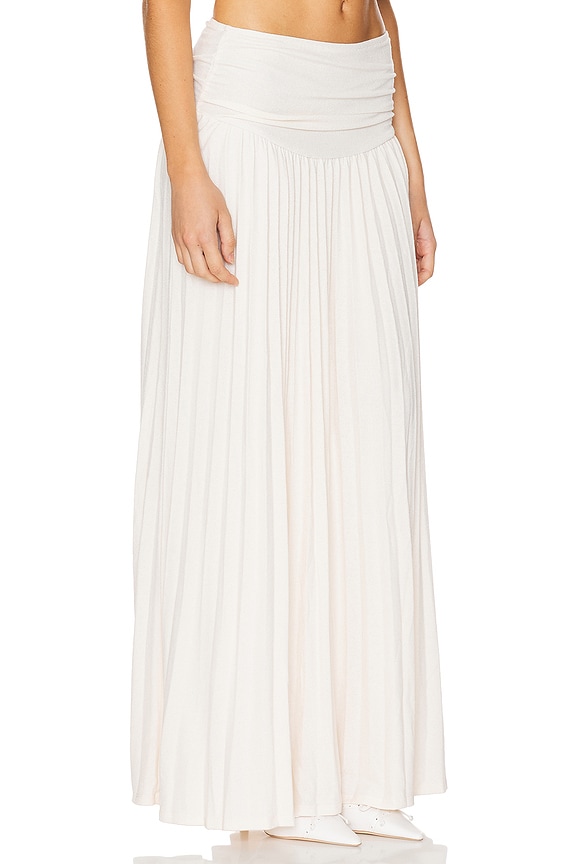 view 2 of 6 Field Of Dreams Maxi Skirt in Ivory