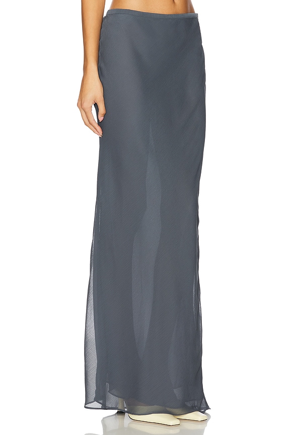 view 2 of 6 Endless Maxi Skirt in Dark Olive