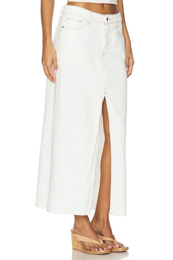 view 2 of 6 Super Sweet Maxi Skirt in Porcelain