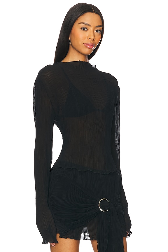 view 2 of 4 TOP MANCHES LONGUES FORD in Onyx