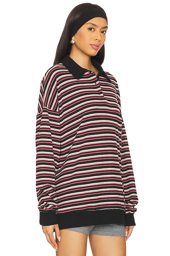 view 2 of 5 Rugby Jersey in Onyx Multi