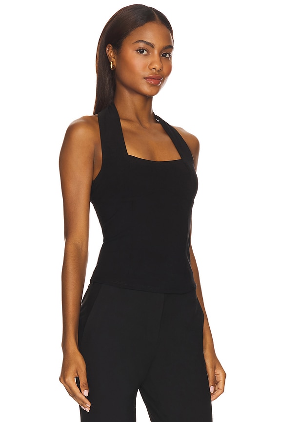 view 2 of 4 Dollhouse Halter Top in Onyx