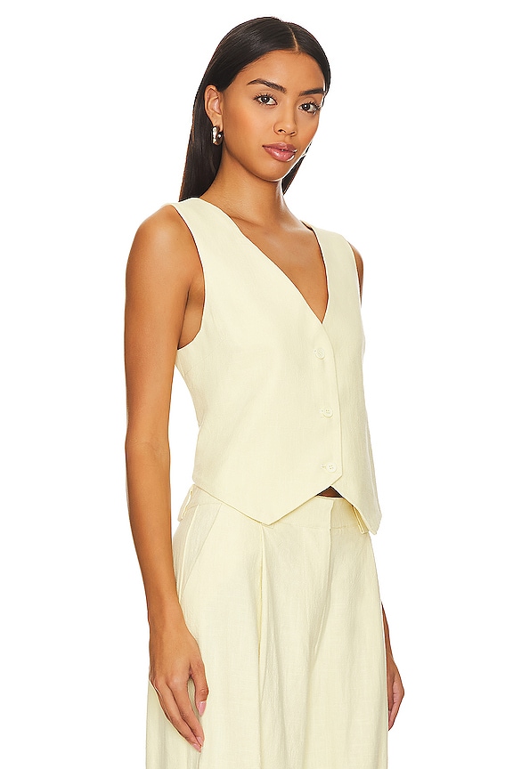 view 2 of 4 Leo Vest in Butter