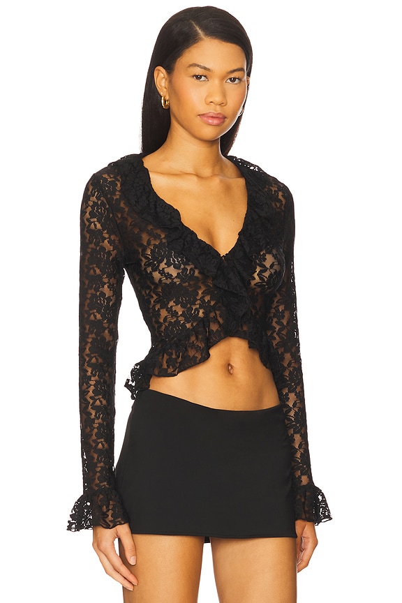 view 2 of 4 Long Nights Long Sleeve in Onyx